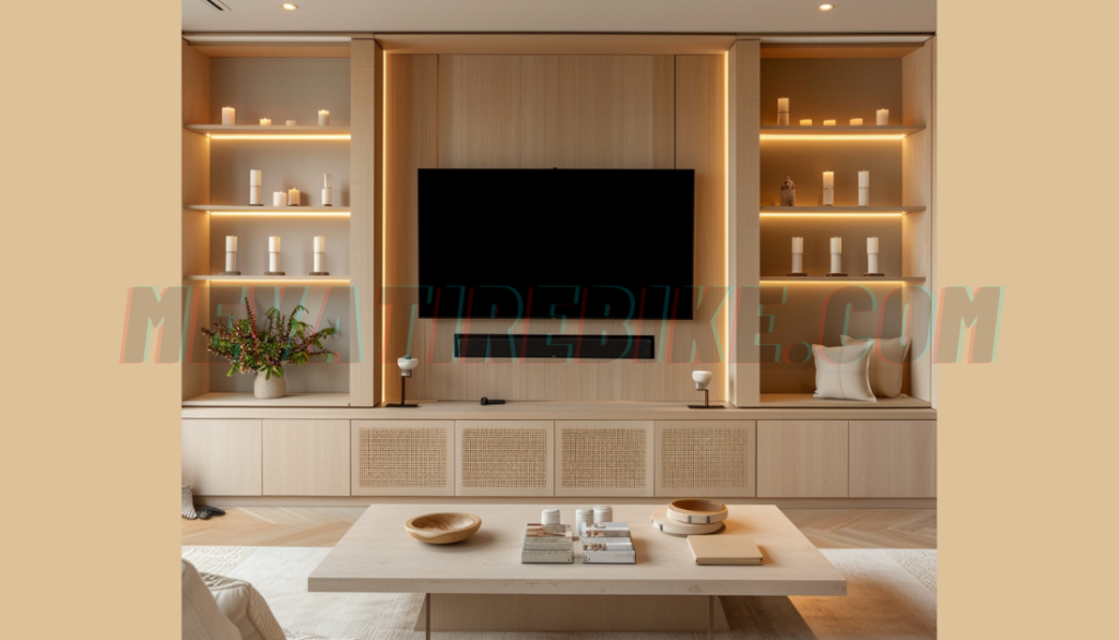 Advanced TV Cabinet with Smart Storage